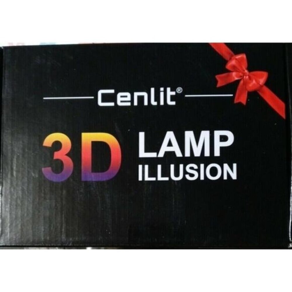 Cenlit 3D Illusion Lamp Butterfly Design With Remote Touch Mode LED Color Change